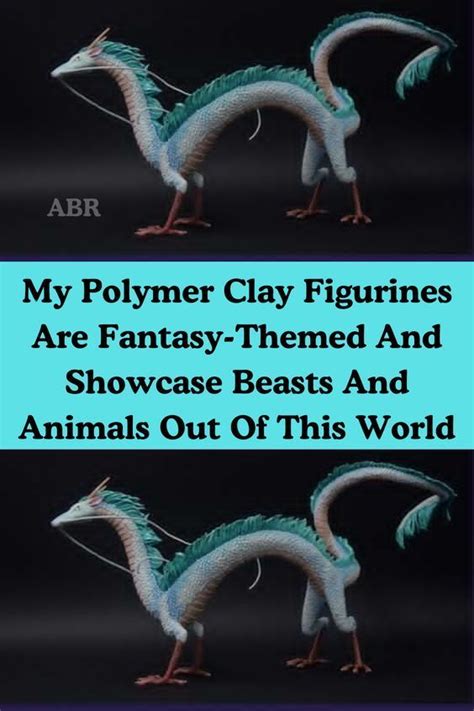 My polymer clay figurines are fantasy themed and showcase beasts and ...