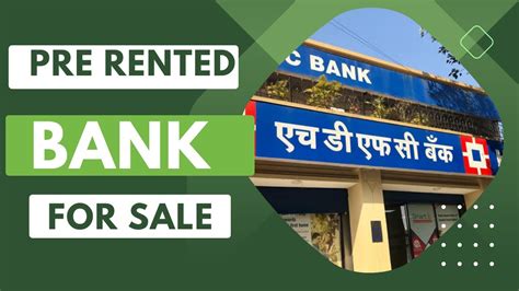 Pre Rented Bank For Sale In Gurgaon Bank Rented Property Main Road