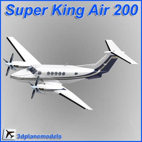 3d beechcraft super king air