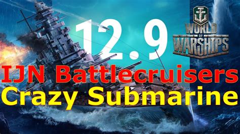 World Of Warships IJN Battlecruisers FINALLY Here U 4501 Insanity