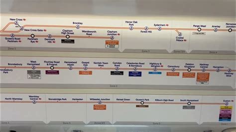 London Overground Stations list & map - YouTube