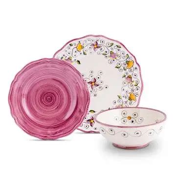 Tulipano Semplice Deruta Italian Dinnerware And Kitchenware Thatsarte