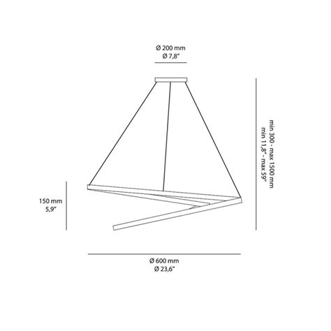 Ideal Lux Oz Sp D Lampada Da Sospensione Led