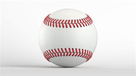 Clean Baseball Ball 3D Model TurboSquid 1999210