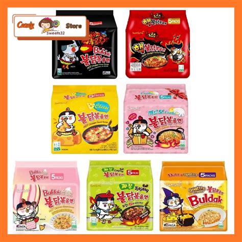 BUNDLE 5 PACKS Samyang Hot Chicken Ramen HALAL 5PACKS Shopee Malaysia