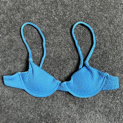 Electric Blue Bikini Set Never Worn Before Perfect Depop
