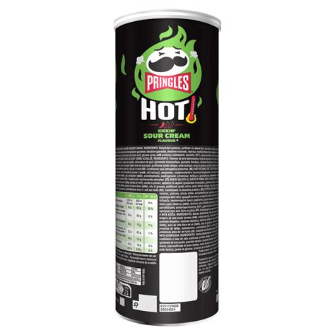 Pringles Hot Kickin Sour Cream Flavour 160g One Stop
