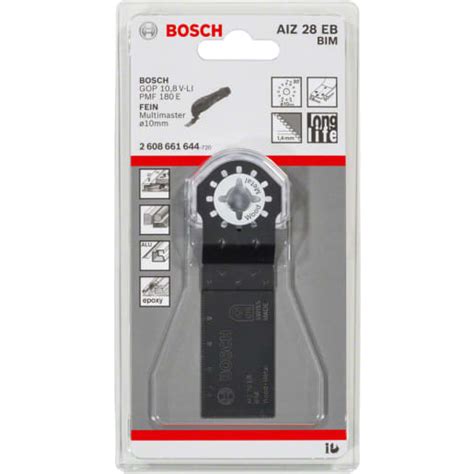 Bosch Plunge Cutting Saw Blade Aiz Apb Mm Black