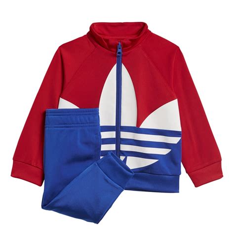 Adidas Originals Infants Large Trefoil Tracksuit Blue