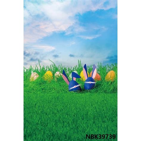 Spring Easter Backdrops Landscape Flowers Leaf Foliage Grassland Bokeh