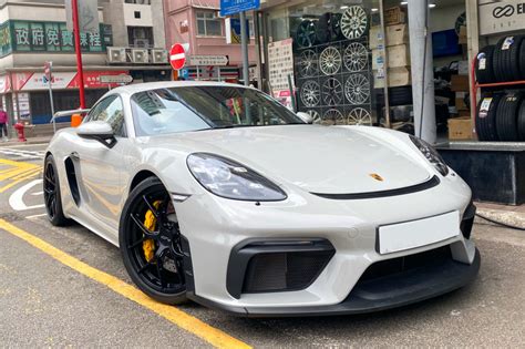 Porsche Cayman Gt Bbs Fi R Forged Satin Black Wheels Kwok