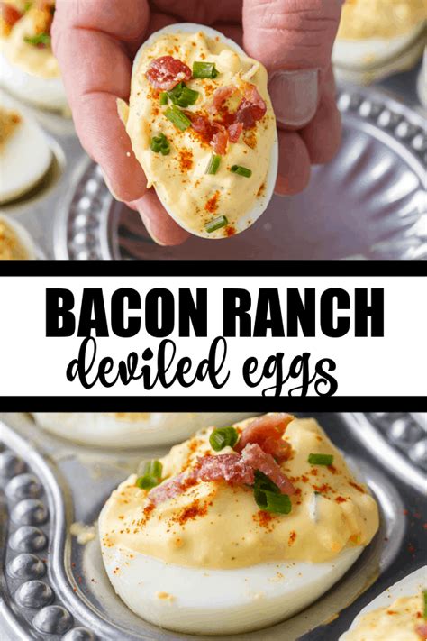 Bacon Ranch Deviled Eggs Artofit