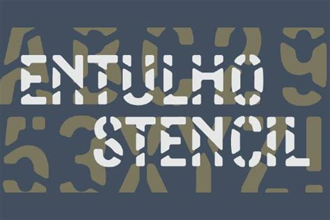 Stencil Font Generator - ActionFonts.com