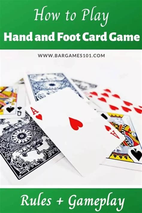 Hand And Foot Card Game Rules And How To Play Fun Card Games Card