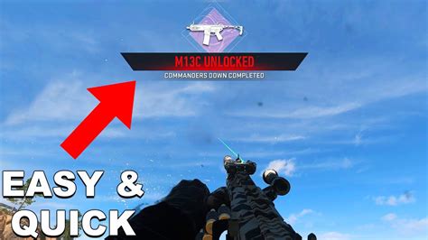 How To Unlock New M13c Weapon Easily And Quickly In Cod Modern Warfare 2