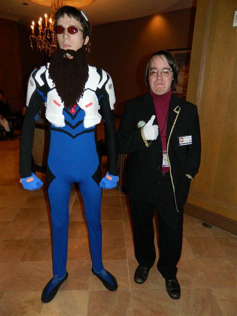 Gendo and Shinji Evangelion Tekkoshocon 2012 by bumac on DeviantArt