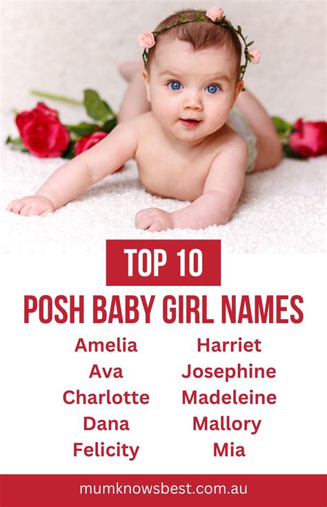 Posh Baby Girl Names | Mum Knows Best