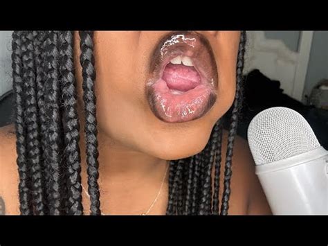 K Asmr Pure Tongue Swirling No Talking Eyes Will Get Heavy