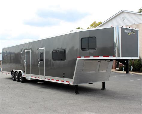 Enclosed Trailer With Living Quarters 2023 44 W 20 LQ Large Bath