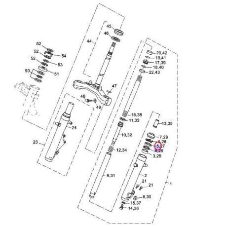 Joint Spy De Fourche Pour Yamaha Xmax De Et Xmax De