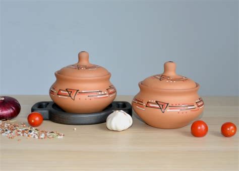 Глиняные горшочки для запекания