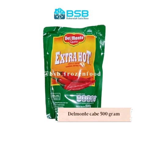 Jual Delmonte Extra Hot 500 Gram Kab Bandung BSB Frozen Food Tokopedia