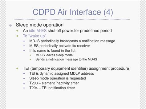 PPT Chap 8 Cellular Digital Packet Data CDPD PowerPoint