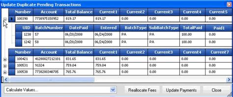 Aim Help Update Duplicate Pending Payments