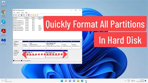 How To Quickly Format Hard Disk Completely Including All The Partition