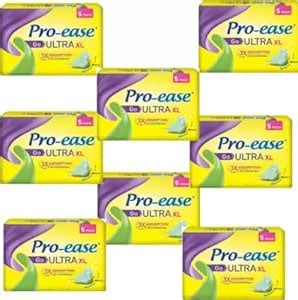 Buy Pro Ease Go Ultra Xl Pads Sanitary Pad Pack Of Online At