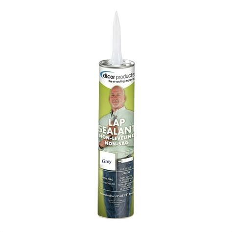 Dicor 551lsg 1 Epdm Non Sag Lap Seal 103 Oz Tube Gray Walmart