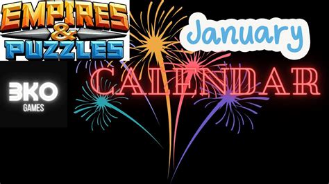 Empires Puzzles January Calendar Discussion Youtube