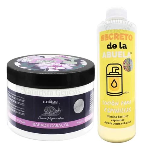 Crema Baba De Caracol Florigan G T Nico Facial Anti Acn