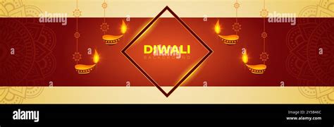 Vector Illustration Of Happy Diwali Decorative Background Template