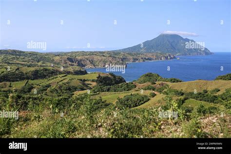 Batan Philippines Mar 8 2024 Batanes Cliffs Provide Natural Defense