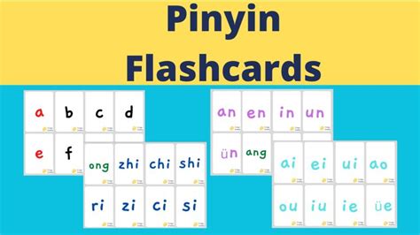 Download Free Chinese Pinyin Flashcards