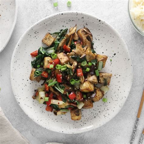 Bok Choy Tofu Stir Fry Clean Green Simple