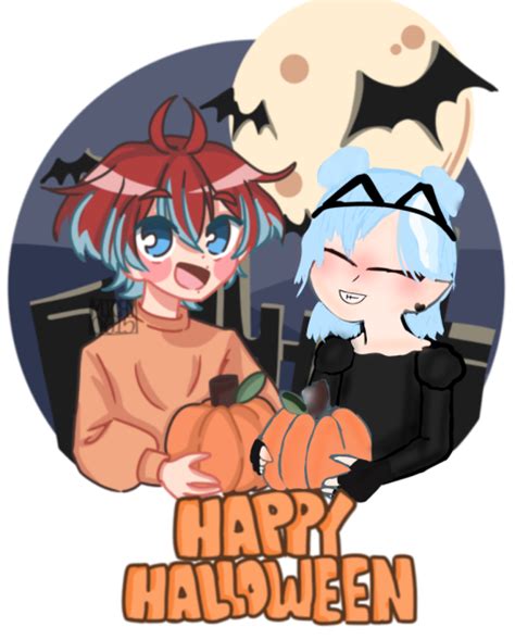 🧡happy Halloween 🎃 Collab With Michy Ibispaint