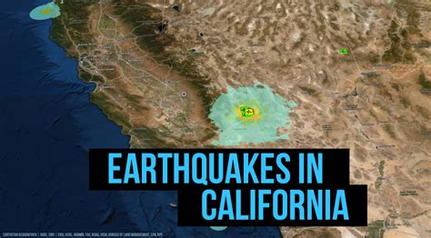 Earthquakes in California, United States