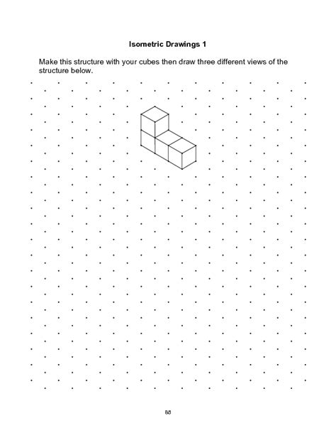 Isometric Drawing Worksheets - Worksheets Day