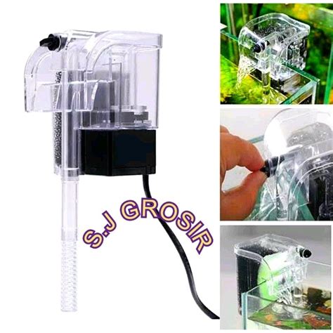 Jual Filter Air Aquarium Gantung Aquascape Watt Lt Jam Shopee