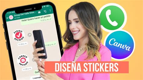 📱¿cómo Hacer Stickers Para Whatsapp En Canva Gratis Youtube