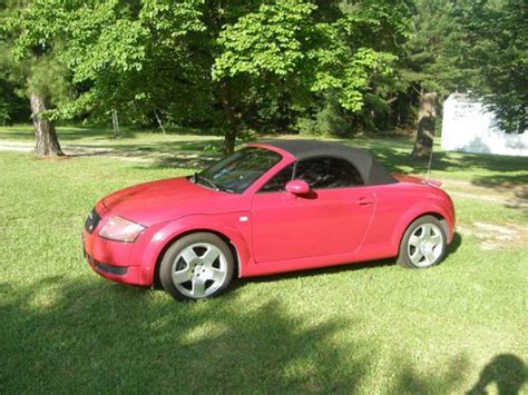 Purchase used 2001 Red Audi TT Convertible in Four Oaks, North Carolina, United States