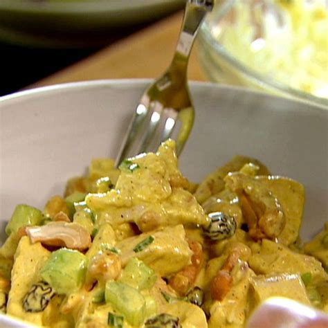 Curried Chicken Salad Recipe Food Network Recipes Chicken Salad Recipes Curry Chicken