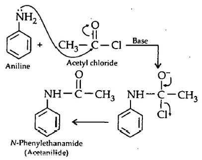 Aniline on acetylation gives - Sri Chaitanya Infinity Learn Best Online ...