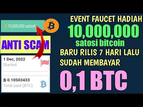 Event Jt Satosi Gratis Sudah Membayar Btc Web Penghasil Btc