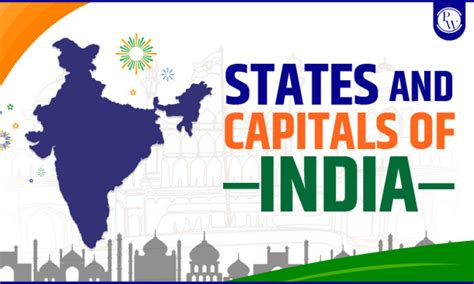 States And Capitals Of India List Of Twenty Eight States