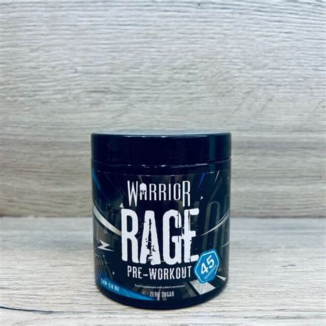 Warrior Rage 392g Sixpacklt PrieŠ TreniruotĘ