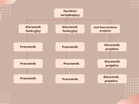 Struktura Organizacyjna W Firmie Jak Mo E Wygl Da