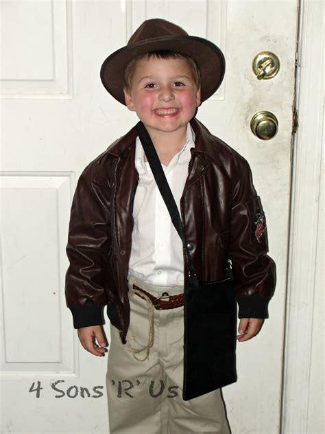 Diy Indiana Jones Costume 4 Sons R Us